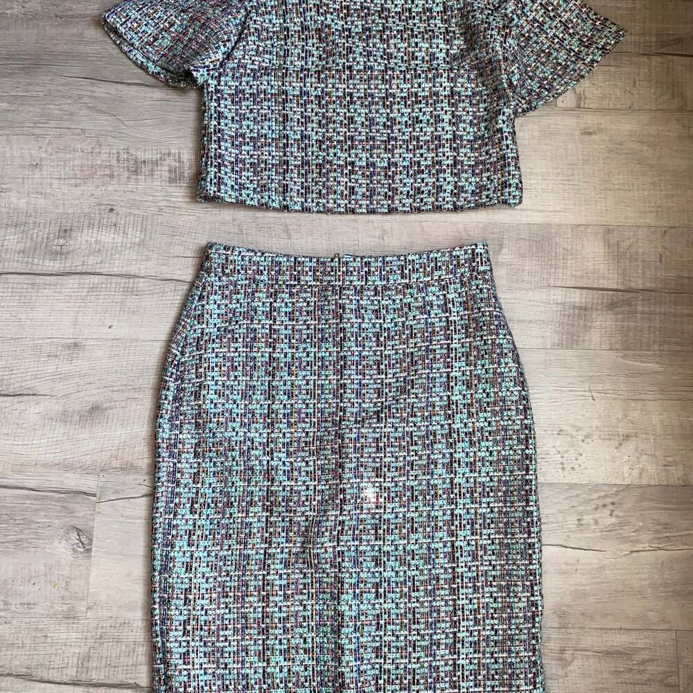 Gracia blue tweed (bottom only)